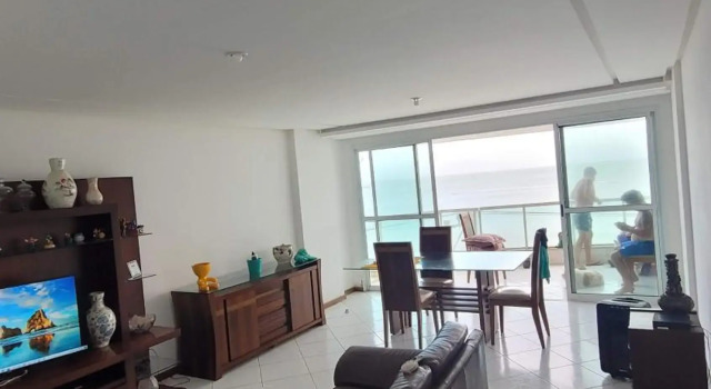 4 suites Frente Mar com ar condicionado Churrasqueira 2 vagas Wi-fi