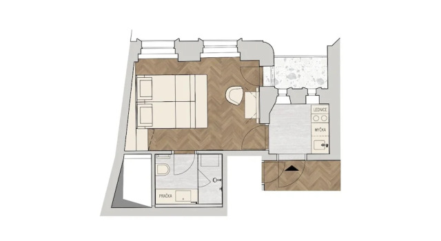 Studio R16 Residences Prague