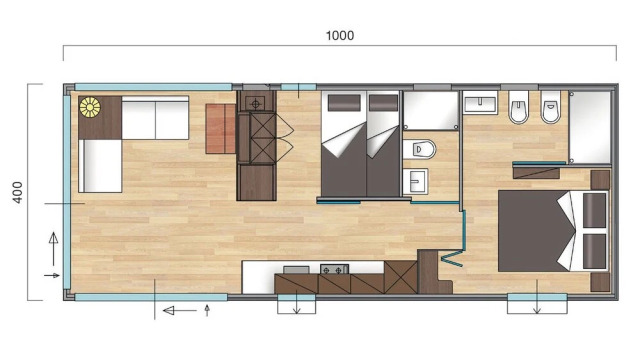 Arena Kazela Mobile Homes, Rezerwuj Hotel Posesi Istria