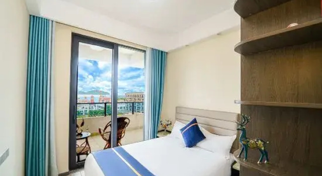 2 soveværelser i suite med havudsigt Hotel Clouds