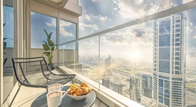 Апартаменты Deluxe LUX The Sky View Suite Dubai Marina