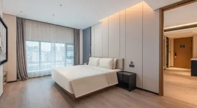 Двухместный люкс с видом на улицу Atour Hotel Shenzhen Pingshan Kengzi Metro Station