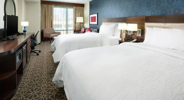 Четырёхместный номер Делюкс Hilton Garden Inn Washington DC/Georgetown Area
