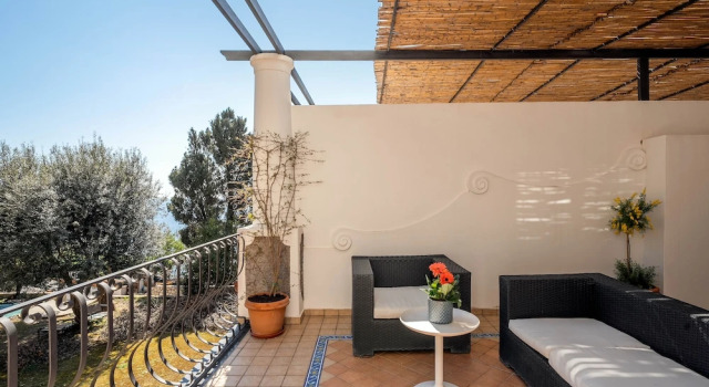 Номер Deluxe с 2 комнатами с видом на сад Oliveto Capri apartments