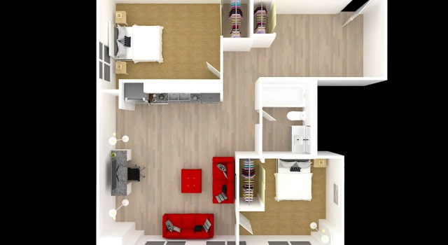 Spacious 2 BR Apt - Loft Style and Open Plan!, Забронировать Отель Отели Денвера с бассейном, рядом с Бейсбольный стадион «Курс-филд», Бассейн