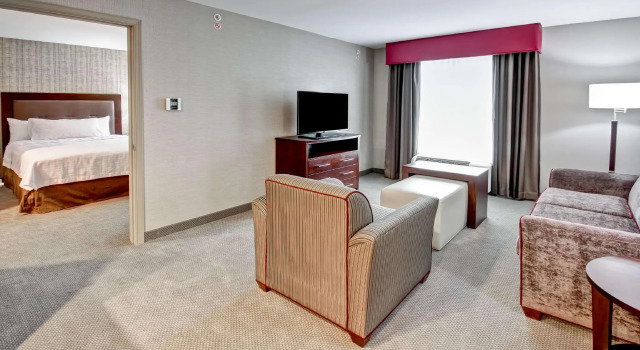 Четырёхместный люкс c 1 комнатой Homewood Suites by Hilton Bridgewater/Branchburg