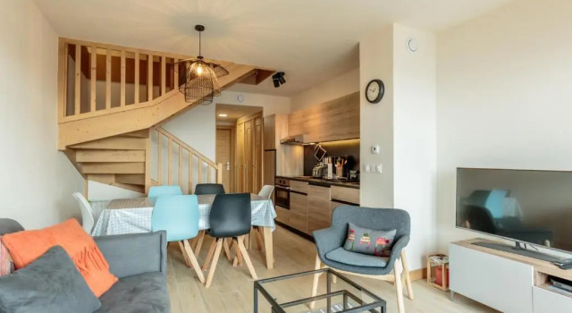 Appartement Les Arcs 1600, 3 pièces, 6 personnes - FR-1-461A-21, Prenota Appartamento Hotel a Alvernia con parcheggio, Parcheggio