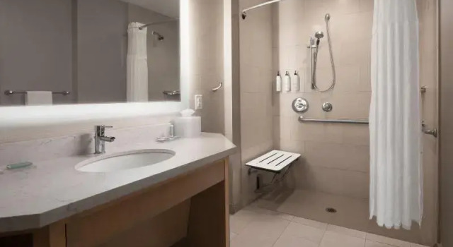Четырёхместный люкс с видом на город SpringHill Suites by Marriott Fort Worth Historic Stockyards