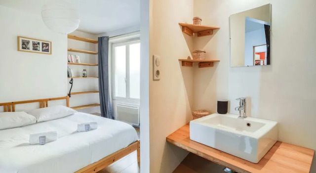 Loft-style Apartment in the 3rd District, Забронировать Апартаменты/квартира Лион Rhône, рядом с Станция метро Saxe-Gambetta