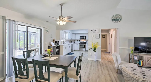 Bright Sebastian Home w/ Pool ~ 7 Mi to Beach!