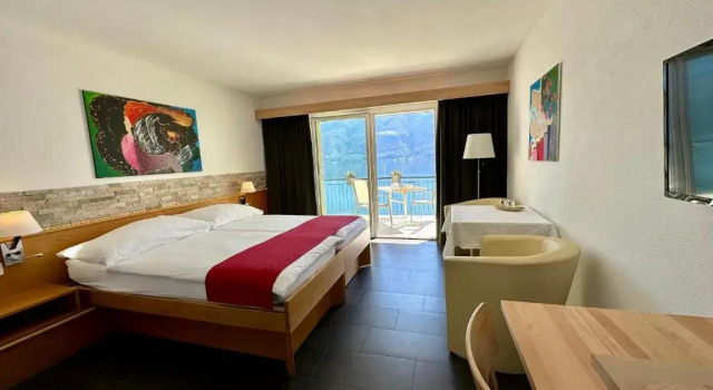Двухместный номер Standard с видом на озеро Hotel Garni Morettina