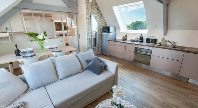 Loft Cosy Et Lumineux, Centre Bourg Par Groom*, Забронировать Апартаменты/квартира Апартаменты Morbihan, Апартаменты/квартира