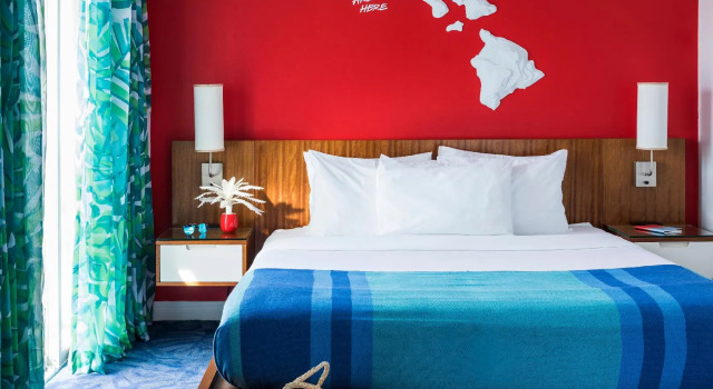 Двухместный номер Standard Shoreline Hotel Waikiki