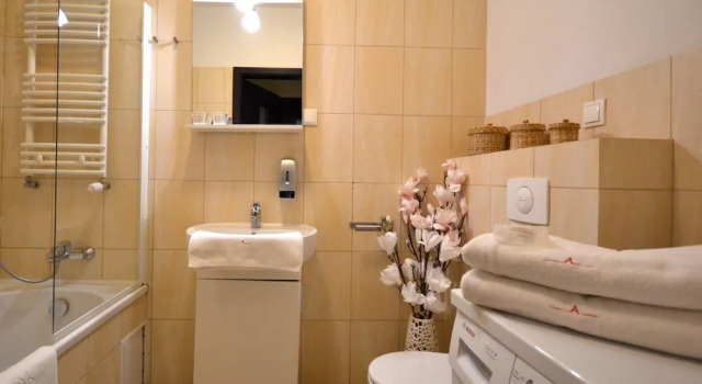 Апартаменты Standard c 1 комнатой с балконом Senator Warsaw Apartments