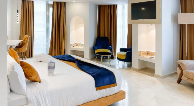 Double Junior Studio Suite Beach View Les Sables d'Or