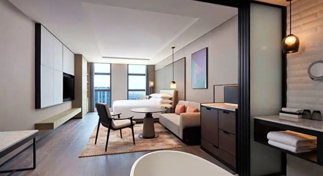Клубный номер Standard с видом на город Sheraton Xian South