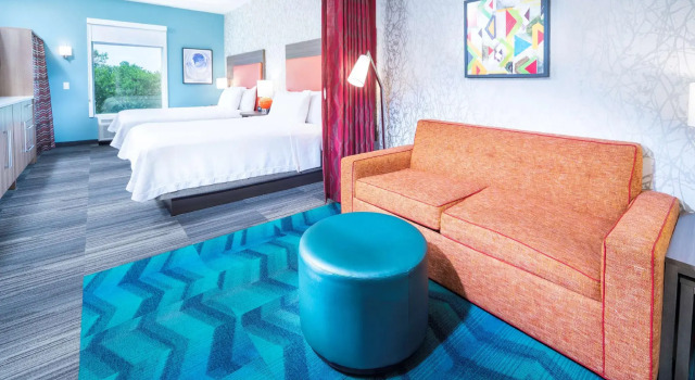 Четырёхместная студия Home2 Suites By Hilton Minneapolis-Mall of America