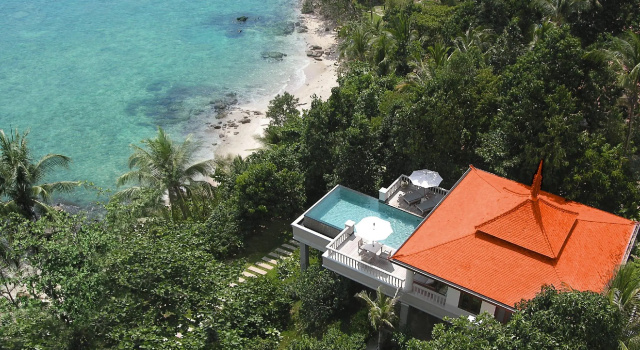 Двухместная вилла с бассейном with ocean view Отель Trisara