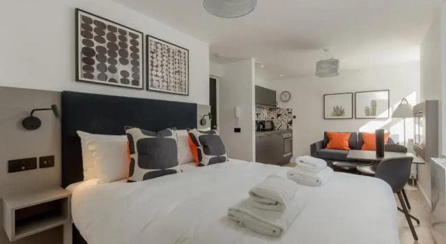Студия Destiny Scotland Market Street Apartments