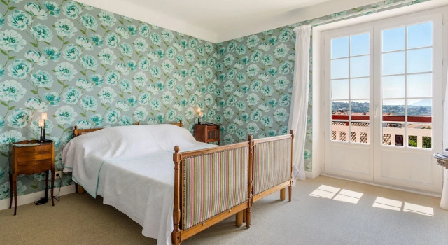 Трёхместный номер Standard с балконом и с видом на море Hotel Les Goelands