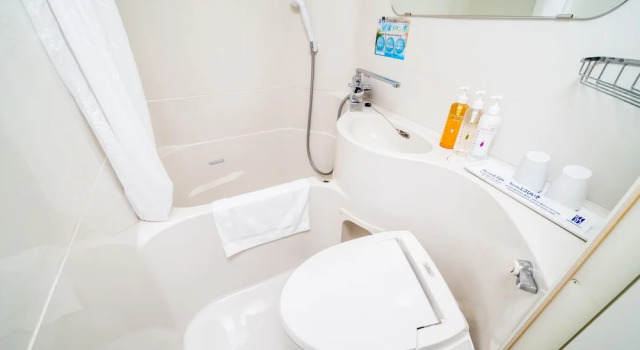 Четырёхместный номер Standard Super Hotel JR Fuji Station Honkan