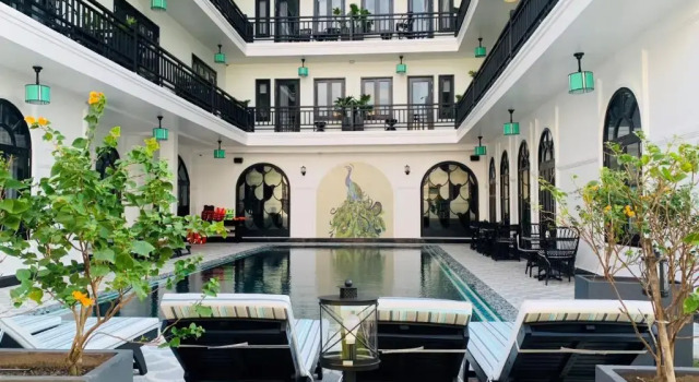 Двухместный номер Standard с видом на бассейн Hoi An Delicacy Hotel & Spa