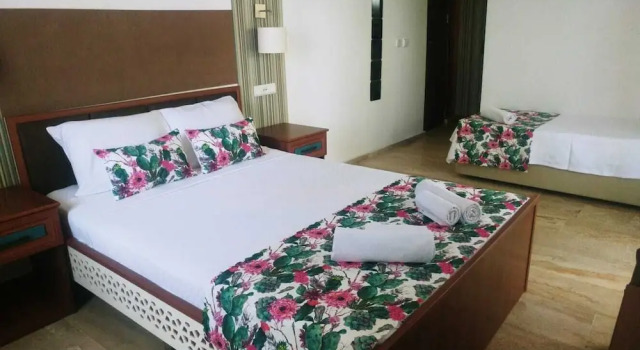 Трёхместный семейный номер Standard с видом на сад Nehir Dalyan Boutique Otel