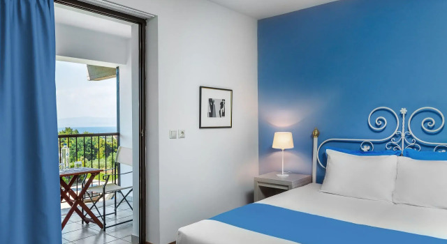 Двухместный номер Premium с видом на море Hotel Kriopigi