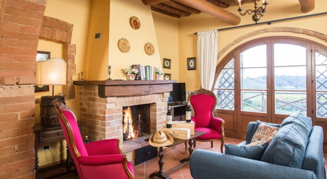 Апартаменты Цокольный этаж с 2 комнатами Ormanni nel Chianti Classico