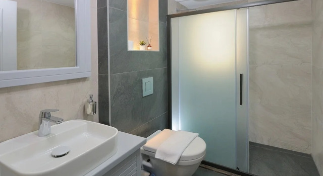 Трёхместный семейный номер Standard c 1 комнатой с видом на море Horasan Hotel