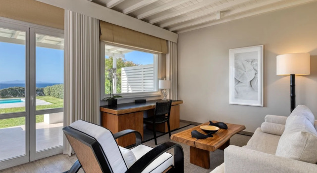 Двухместный люкс Luxury с видом на море Santa Marina, A Luxury Collection Resort, Mykonos
