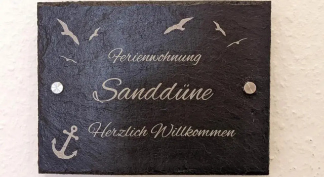 Апартаменты Fewo Sanddüne nur wenige Minuten vom Hafen und Strand entfernt