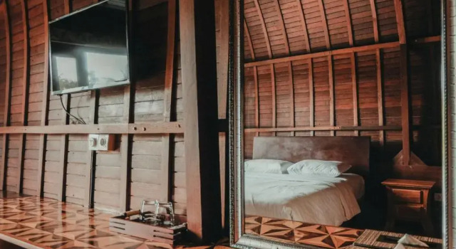 Люкс Deluxe Sekar Arum Riverside Resort in Canggu