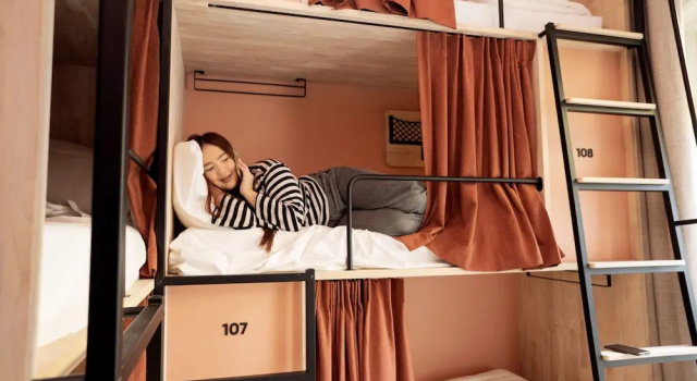 Кровать в общем номере (женский номер) The Elephant Hostel