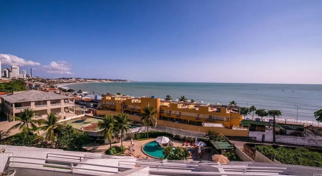 Одноместные апартаменты с видом на океан Varandas Praia de Ponta Negra