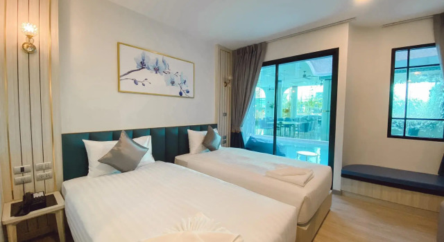 Номер Deluxe с видом на воду Poolrada Boutique Hotel - SHA Plus