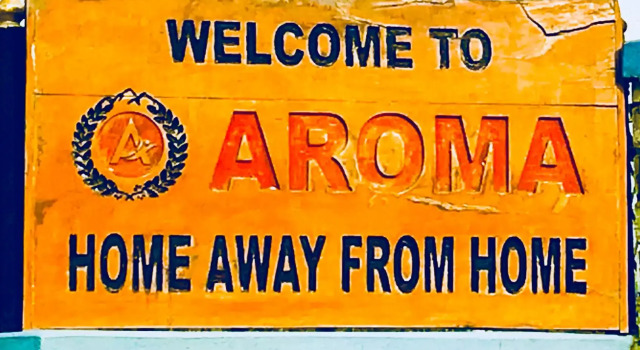 Кровать в общем номере Aroma Tourist Hostel
