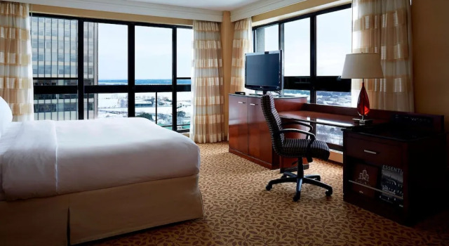 Двухместный номер Premium Ottawa Marriott Hotel