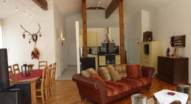 Апартаменты с 3 комнатами с балконом Landhaus Frank