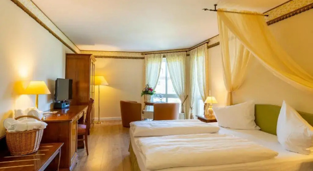 Двухместный номер Deluxe с видом на реку Hotel Schloss Rheinfels