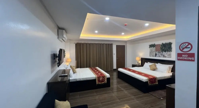 Premium pokój 1 sypialnia z widokiem na basen Island Wanderers Inn