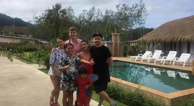 Вилла с 2 комнатами с видом на бассейн Pinthong Aonang Villa