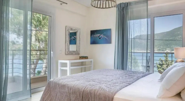 Deluxe Kefalonia Apartment Apartment Hyacinth 1 Bedroom Pool, Забронировать Апартаменты/квартира Апартаменты Каравомилоса, рядом с Озеро Мелиссани, Апартаменты/квартира