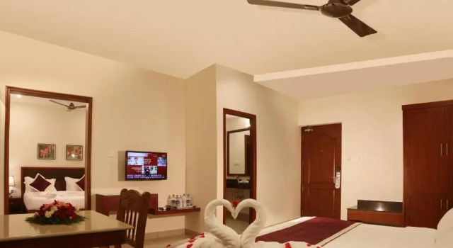 Семейный номер Deluxe Bhasuri Inn Guruvayoor