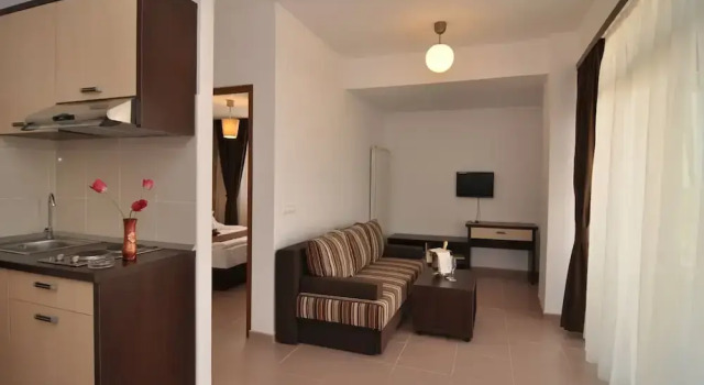 Appartamento familiare 1 camera da letto con vista sulla città Blue Beach Studios