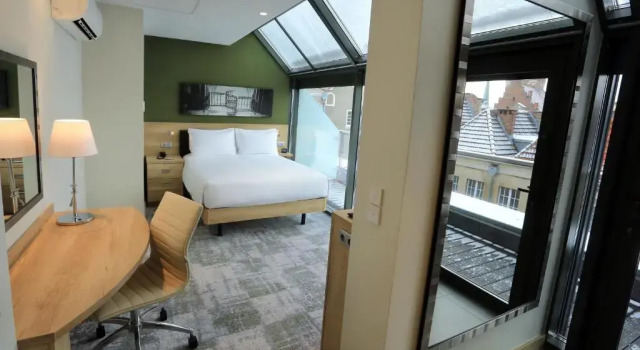 Двухместный номер с балконом Hampton By Hilton Gdansk Old Town