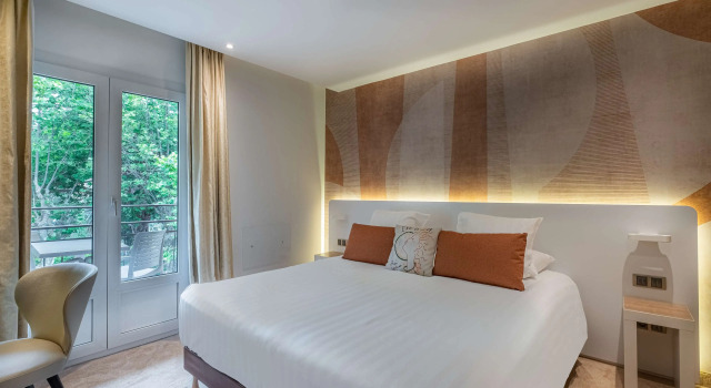 Двухместный номер с балконом и с видом на горы Best Western Premier Hotel Prince de Galles