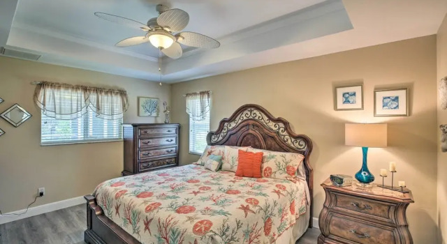 Коттедж Lanai & Heated Pool: Stunning Cape Coral Getaway