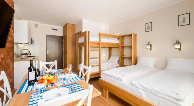 Студия Villa Kliwer 50 metrów od morza