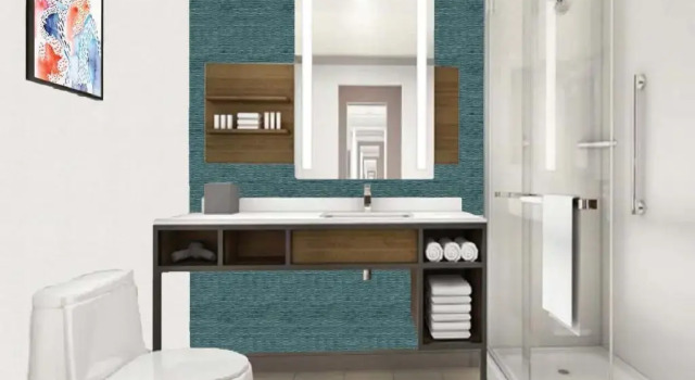 Люкс c 1 комнатой Hilton Garden Inn Tewksbury Andover
